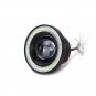 3.5" 20W LED Projector White Fog Light With Angle Light Halo Rings DRL Bulbs