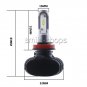 6000K White H11 LED Headlight Low Beam Bulb For Honda Accord 08-17 Civic 14-17