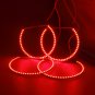 4 Angel Eye Halo Ring RGB Multi-Color LED SMD For BMW E46 Non-Projector 3 series