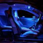 Blue 11pcs Interior LED Light Lit for Mercedes Benz C Class W202 1993-1999