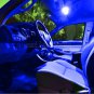 11pcs Bright Blue Interior LED Light for T10 & 31MM Map Dome + License Plate