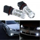 2pcs High Power 50W White P13W LED Bulbs For Chevy Camaro Fog Lamp Driving Light