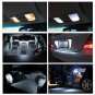 15Pcs White  For 2005-2013 Buick LaCrosse Package Kit LED Interior Car Lights