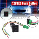 12V RED On-off Push Button Switch for VW Amarok Replace left Side DIY REAR LIGHT