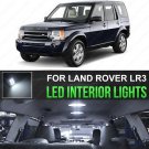 23pcs Interior Bulb LED light kit For Land Rover For Discovery 3 LR3 (2005-2009)