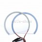 BMW 3 series E46 Non-HID Halogen Headlight White LED Angel Eyes Halo Rings Kit