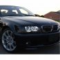 BMW 3 series E46 Non-HID Halogen Headlight White LED Angel Eyes Halo Rings Kit