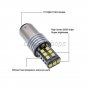 2pcs Canbus Error Free White 1157 2357 15-SMD LED Bulbs For Signal DRL Parking