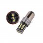 2pcs Canbus Error Free White 1157 2357 15-SMD LED Bulbs For Signal DRL Parking