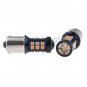 2pcs Amber Yellow 1156 7506 Car Turn Signal Lights Indicator P21W BA15S LED Bulb