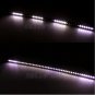 White 56CM 48LED Car Knight Rider Strip Light Under Hood Behind Grille w/ Remote