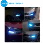 2pcs 3157 3156 T25 3155 Ice Blue 92 4014 SMD LED DRL Daytime Running Light Bulb