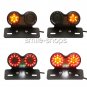 General Motorcycle LED Tail Turn Signal Brake License Plate Integrated Light 12V