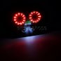 General Motorcycle LED Tail Turn Signal Brake License Plate Integrated Light 12V