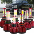 LED Xenon Kit For 1988-2019 ForD F-150 F-250 F-350 Headlight Hi/Low Fog Lights