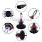 Bright 6000K White H11 H9 H8 LED Headlight Fog Light Bulbs Conversion Kit 8000LM