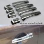 Set Chrome Door Handle Catch Cover Cap Trim Molding For 2009-2014 Volvo XC60
