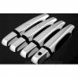 Set Chrome Door Handle Catch Cover Cap Trim Molding For 2009-2014 Volvo XC60