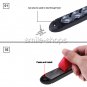 Dual Color LED Knight Rider Strip Light Headlight Arrow Flasher DRL Turn Signal