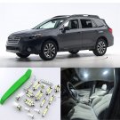Xenon White 11pcs Interior LED Light Kit for 15-17 Subaru Outback + Free Tool