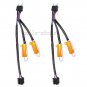 H4 9003 LED Load Resistors HID Headlight Bulbs Error Free Wiring Harness Decoder