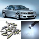 Error Free White 16pcs Interior LED Light Kit for 2000-2006 BMW E46 M3