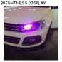 2X Purple Pink T20 7440 7443 30SMD LED Car Daytime Running Light Lamp High Power