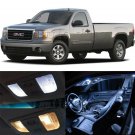 16pcs White Reverse + Tag + Interior LED Lights Fit For 2003-2014 GMC Sierra