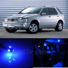 Blue 13pcs Interior LED Light Kit for Mercedes Benz M Class W163 M 2000-2005