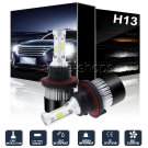 1320W 198000LM H13 9008 4-sides LED Headlight Lamp Bulbs Kit High/low beam 6000k