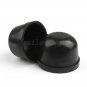 2pcs 80mm Inner Dia Rubber Housing Seal Cap Dust Cover For Car LED HID Headlight