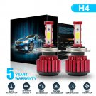 2X COB H4 9003 1800W LED Headlight Conversion Kit 6000K 270000LM Bulb HI-LO Beam