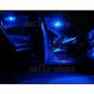 10pcs Ultra Blue LED Interior Light Package Fit For 2007-2010 Chrysler Sebring