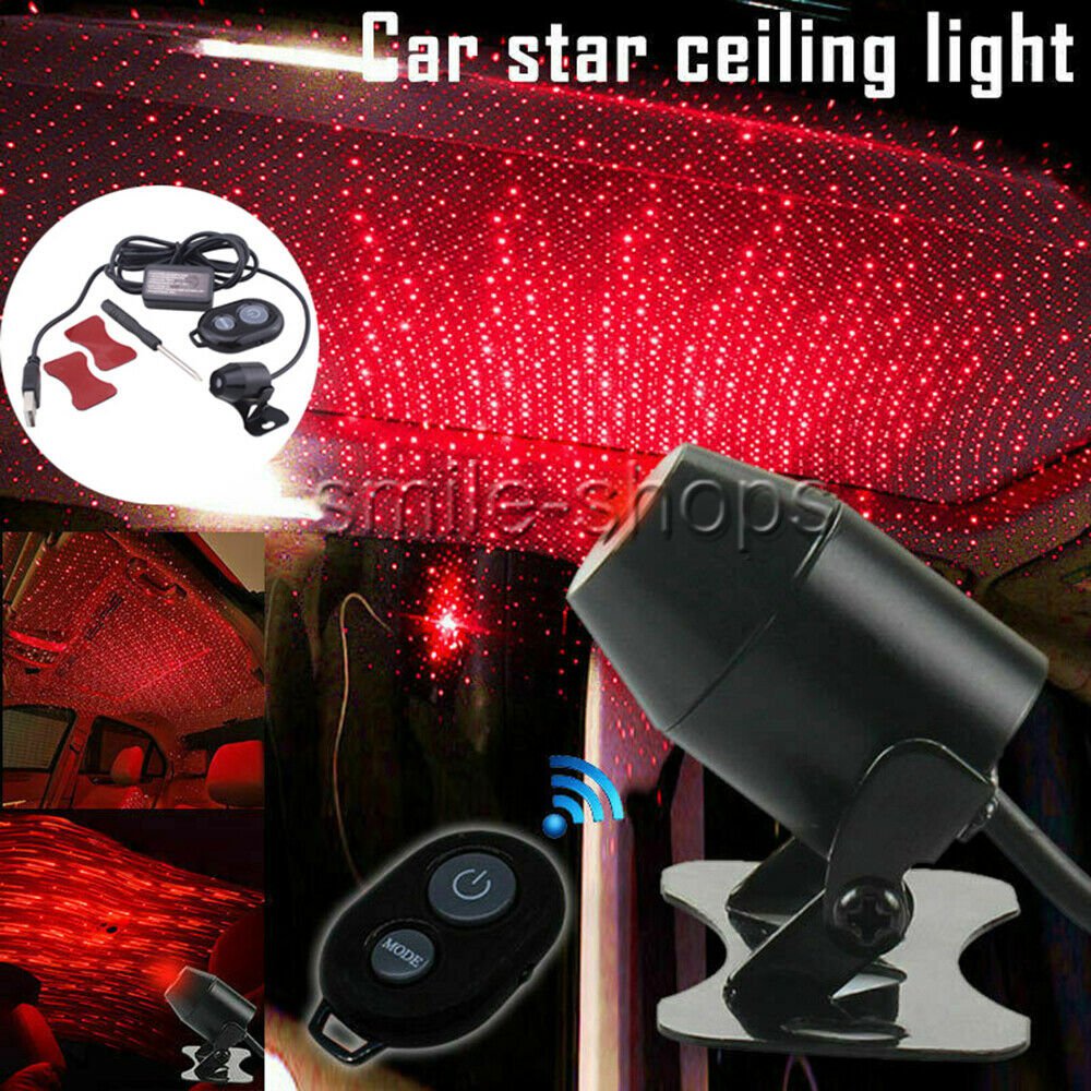 New-Hot Car Atmosphere Lamp Rock Meteor Starry Sky Interior Ambient Star Light