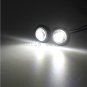 10pcs White LED Marker Trailer Light Clearance Lamp 3/4" 12V Waterproof