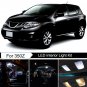 15pcs Bright White Interior LED Light Package Kit Deal For Nissan Murano 03-08
