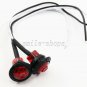 5pcs Red LED 3/4" Round Trailer Truck Clearance Side Marker Light Kit 12V