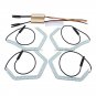 Switchback Concept Iconic Style LED SMD Angel Eye Kit For BMW M3 M4 M5 F30 E90