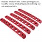 5pcs Aluminum Door Handle Bar Moulding Cover for JEEP Wrangler JK 2/4 Door 07-16