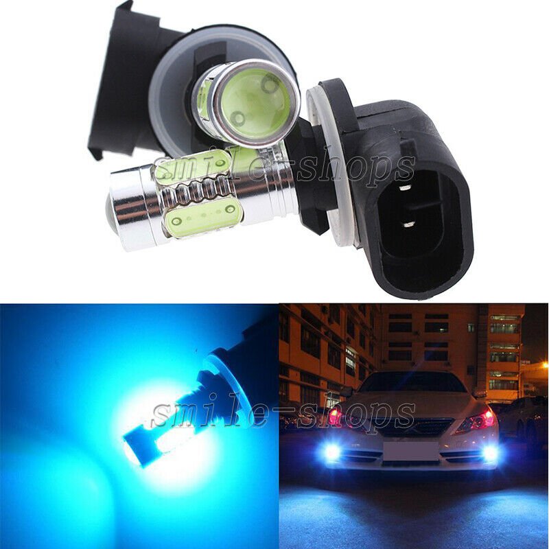 2pcs 881 COB Ice Blue High Power 7.5W For Car Fog Light Driving LED Bulbs