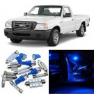 7pcs Blue Interior LED Light Package Kit for Ford Ranger 1998-2011