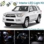 14pcs Xenon White Interior LED Light Package Kit Deal For Toyota 4Runner 03-14