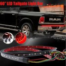 60" Tailgate Flex Truck LED Light Bar Strip Red/White For Cadillac Escalade ESV
