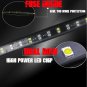 60" 2-Row LED Truck Tailgate Light Bar Strip Red/White Reverse Stop Signal Light
