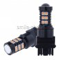 2pcs Pink 30-3030-SMD LED DRL Daytime Running Lights Bulbs 3157 3156 3057 3155