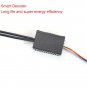 2 x 24" RGB LED Knight Rider Strip Light Under Hood Behind Grille For Mitsubishi