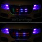 2 x 24" RGB LED Knight Rider Strip Light Under Hood Behind Grille For Mitsubishi