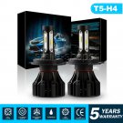 2X H4 9003 COB LED Headlight Bulb Kit 1620W 243000LM Lamp Bulb Hi/Lo Beam 6000k