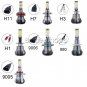 24W H7 H11 H3 9006 9005 LED Fog Light Lamp Bulbs White+ Purple pink Dual Color