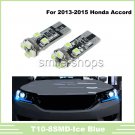 Ice Blue LED Light Car Headlight Strip Bulbs Light For 2013-2015 Honda Accord